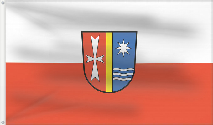 Flag, with two metal eyelets and reinforced hoist: Bad Dürrheim (Mittlerer Schwarzwald)