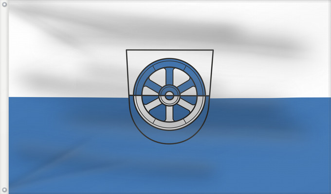 Drapeau, avec deux œillets métalliques et guindant renforcé : Donaueschingen (Mittlerer Schwarzwald)