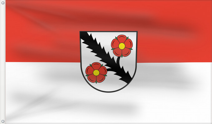 Flag, with two metal eyelets and reinforced hoist: Tuningen (Mittlerer Schwarzwald)