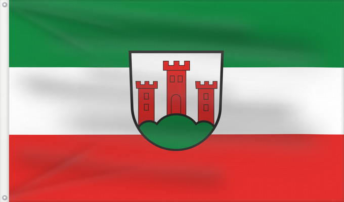 Flag, with two metal eyelets and reinforced hoist: Unterkirnach (Mittlerer Schwarzwald)