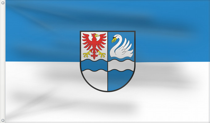 Drapeau, avec deux œillets métalliques et guindant renforcé : Villingen-Schwenningen (Mittlerer Schwarzwald)