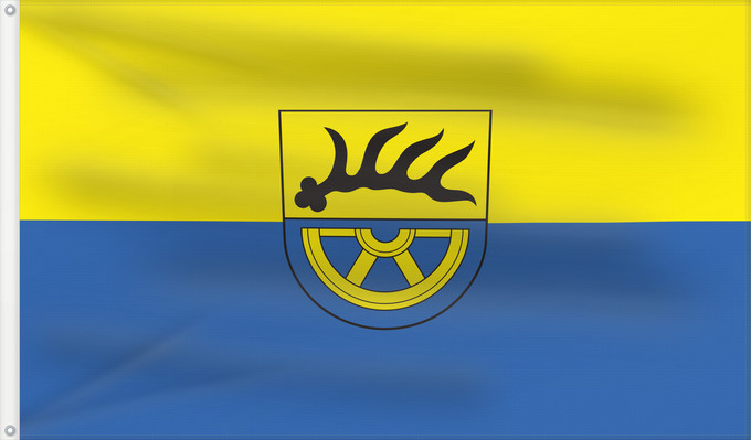 Bandera, con dos ojales metálicos y lado del asta reforzado: Tuttlingen (Kreis)
