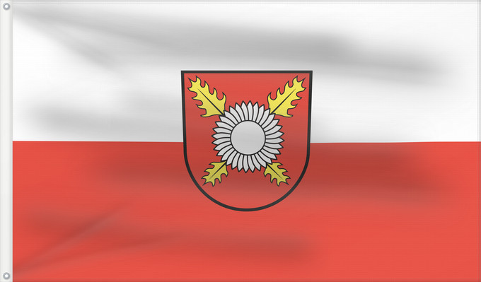 Flag, with two metal eyelets and reinforced hoist: Böttingen (Schwäbische Alb)