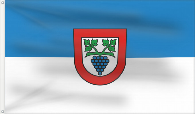 Flag, with two metal eyelets and reinforced hoist: Büsingen am Hochrhein (Hegau)
