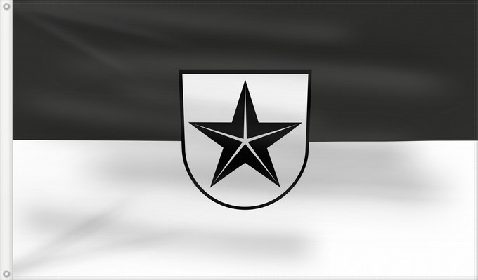 Flag, with two metal eyelets and reinforced hoist: Engen (Hegau)