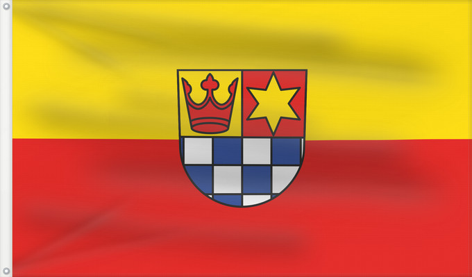 Flag, with two metal eyelets and reinforced hoist: Öhningen (Bodensee)