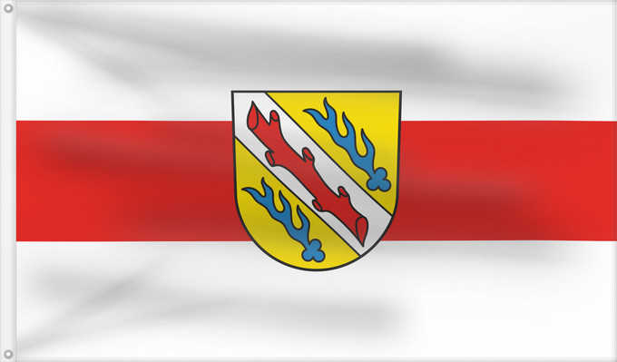 Drapeau, avec deux œillets métalliques et guindant renforcé : Stockach (Hegau)