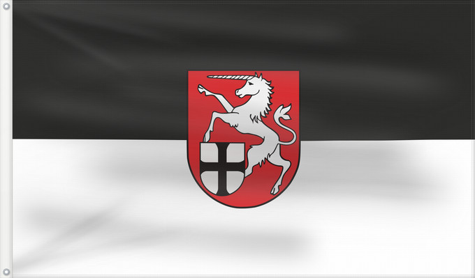 Flag, with two metal eyelets and reinforced hoist: Tengen (Hegau)
