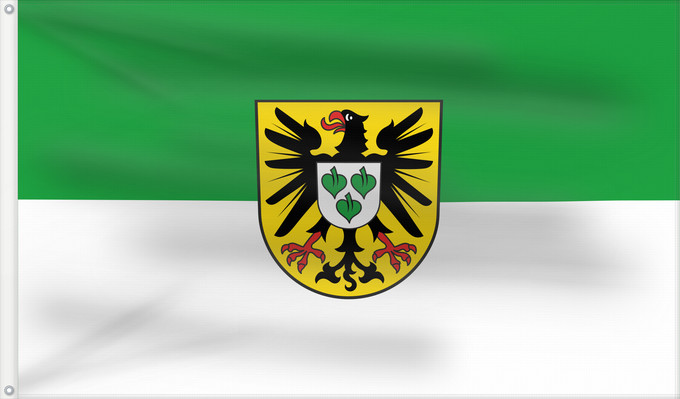 Flag, with two metal eyelets and reinforced hoist: Bodman-Ludwigshafen (Bodensee)