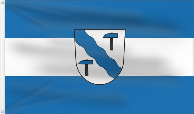 Flag, with two metal eyelets and reinforced hoist: Aitern (Südlicher Schwarzwald)