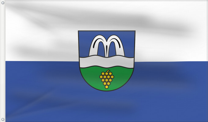 Flag, with two metal eyelets and reinforced hoist: Bad Bellingen (Südlicher Schwarzwald)