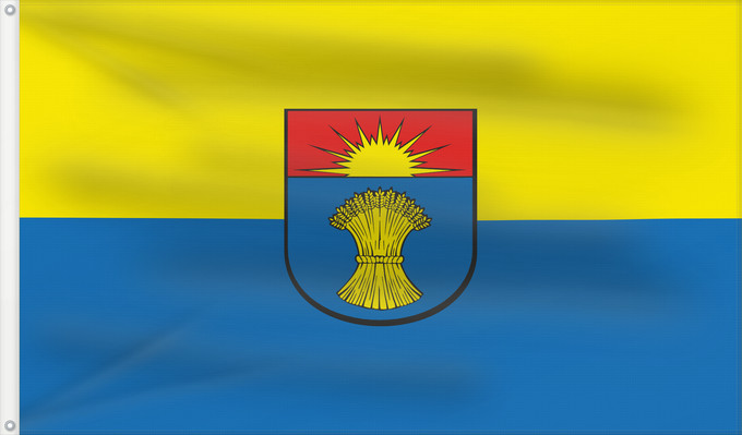 Flag, with two metal eyelets and reinforced hoist: Binzen (Südlicher Schwarzwald)
