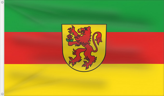 Flag, with two metal eyelets and reinforced hoist: Rheinfelden (Baden) (Südlicher Schwarzwald)
