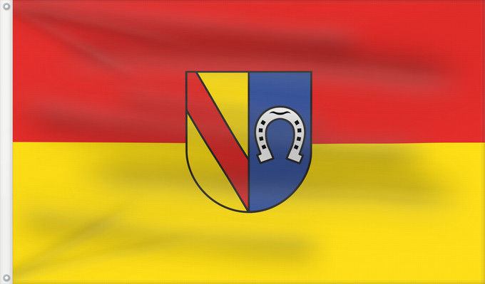 Flag, with two metal eyelets and reinforced hoist: Schallbach (Südlicher Schwarzwald)