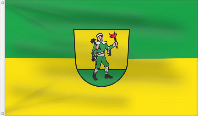 Flag, with two metal eyelets and reinforced hoist: Todtnau (Südlicher Schwarzwald)