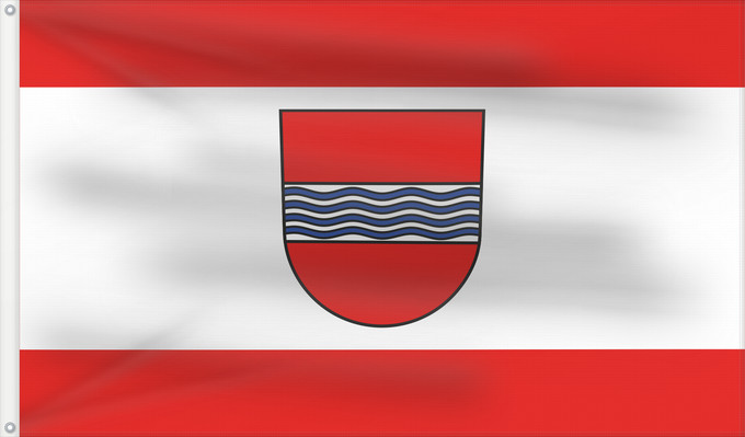 Flag, with two metal eyelets and reinforced hoist: Zell im Wiesental (Südlicher Schwarzwald)