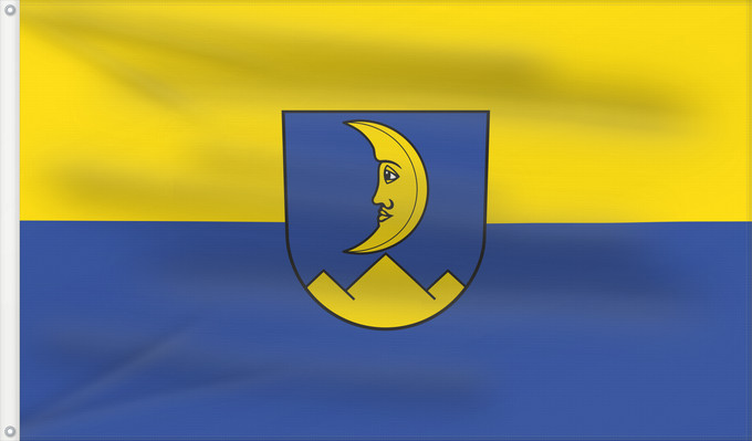 Flag, with two metal eyelets and reinforced hoist: Dettighofen (Südlicher Schwarzwald)