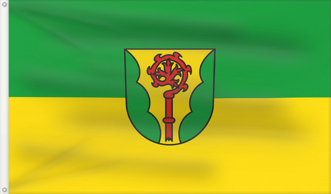 Flag, with two metal eyelets and reinforced hoist: Ibach (Südlicher Schwarzwald)