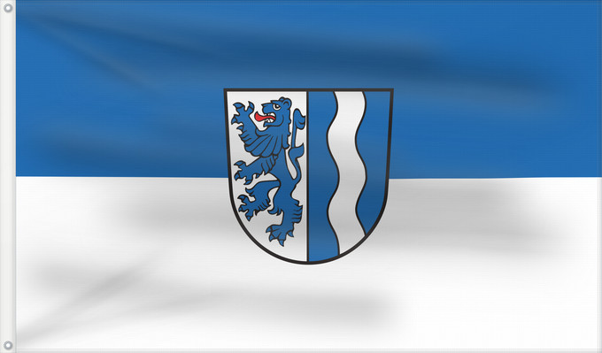 Bandera, con dos ojales metálicos y lado del asta reforzado: Wutach (Südlicher Schwarzwald)
