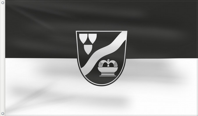 Flag, with two metal eyelets and reinforced hoist: Mössingen (Schwäbische Alb)