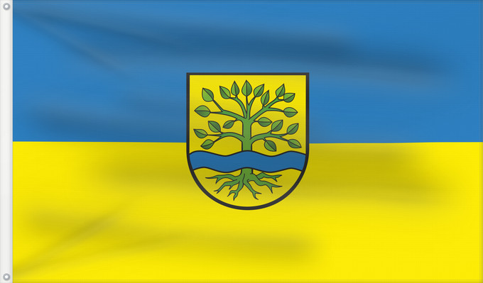 Flag, with two metal eyelets and reinforced hoist: Ammerbuch (Schwäbische Alb)