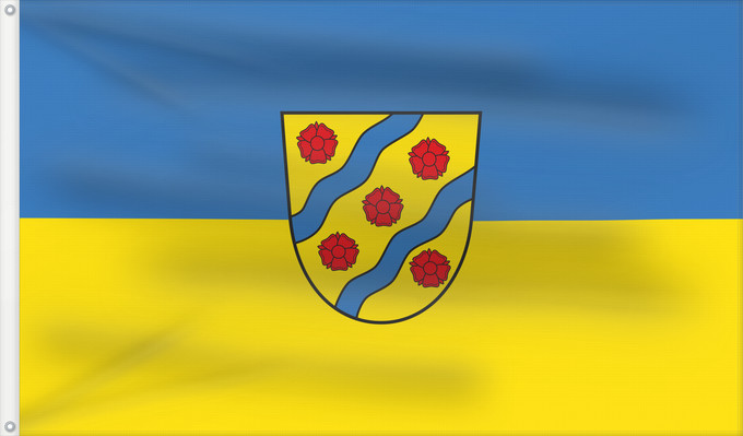 Flag, with two metal eyelets and reinforced hoist: Starzach (Schwäbische Alb)
