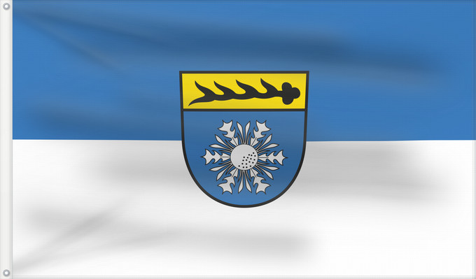 Flag, with two metal eyelets and reinforced hoist: Albstadt (Schwäbische Alb)