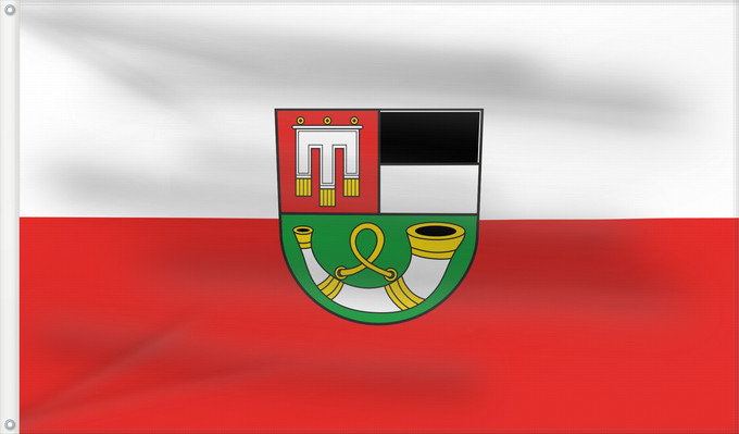 Flag, with two metal eyelets and reinforced hoist: Altheim (Alb) (Schwäbische Alb)