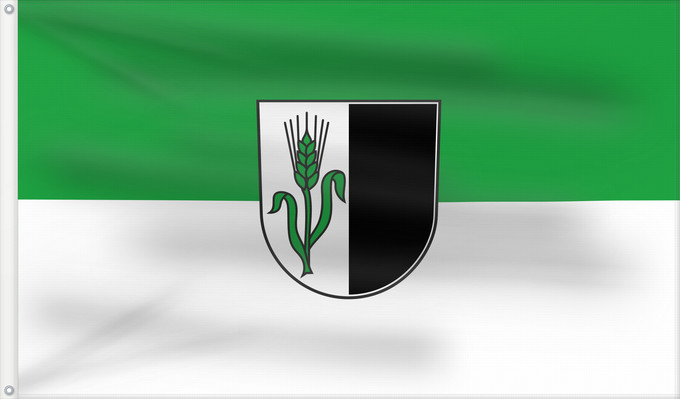 Flag, with two metal eyelets and reinforced hoist: Setzingen (Schwäbische Alb)
