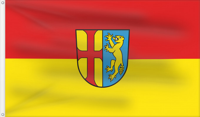 Flag, with two metal eyelets and reinforced hoist: Attenweiler (Württembergisches Allgäu Oberschwaben)