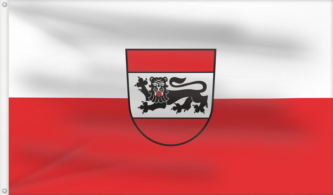Flag, with two metal eyelets and reinforced hoist: Eberhardzell (Württembergisches Allgäu Oberschwaben)