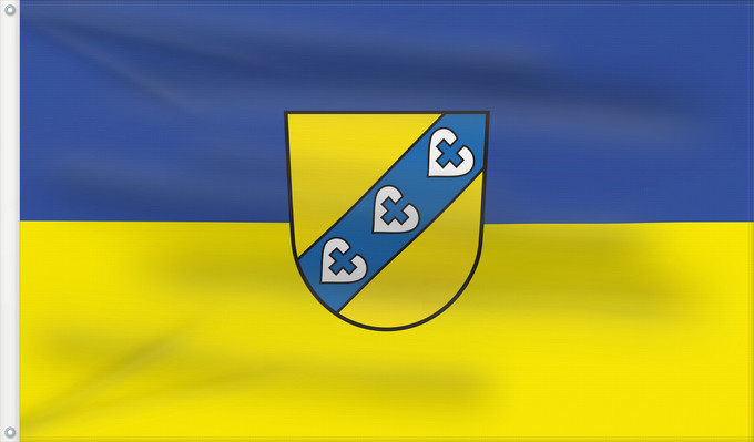 Flag, with two metal eyelets and reinforced hoist: Ummendorf (Württembergisches Allgäu Oberschwaben)