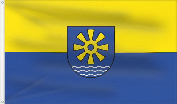 Flag, with two metal eyelets and reinforced hoist: Bodenseekreis (Kreis)