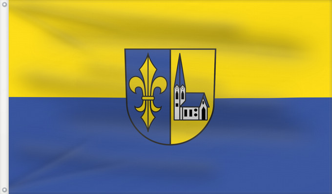 Flag, with two metal eyelets and reinforced hoist: Eriskirch (Bodensee)