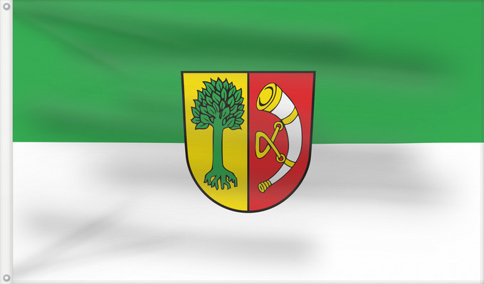 Flag, with two metal eyelets and reinforced hoist: Friedrichshafen (Bodensee)