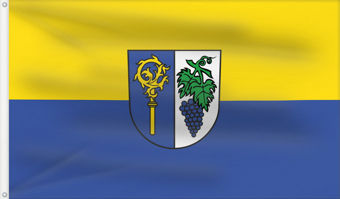 Flag, with two metal eyelets and reinforced hoist: Hagnau am Bodensee (Bodensee)