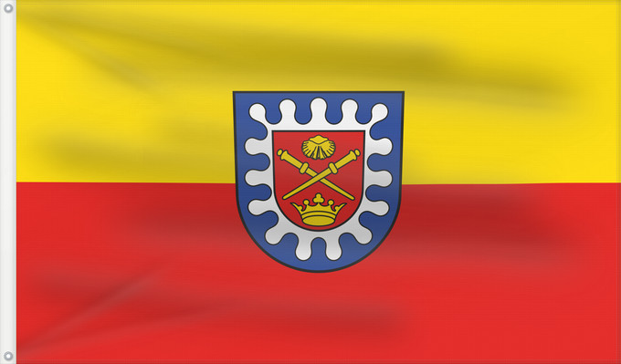 Bandera, con dos ojales metálicos y lado del asta reforzado: Immenstaad am Bodensee (Bodensee)