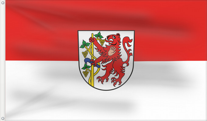 Flag, with two metal eyelets and reinforced hoist: Sipplingen (Bodensee)