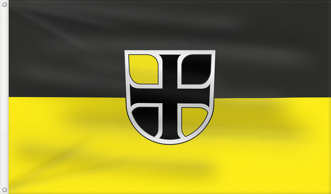 Flag, with two metal eyelets and reinforced hoist: Altshausen (Württembergisches Allgäu Oberschwaben)