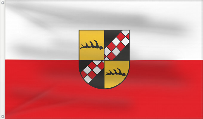 Flag, with two metal eyelets and reinforced hoist: Baindt (Württembergisches Allgäu Oberschwaben)