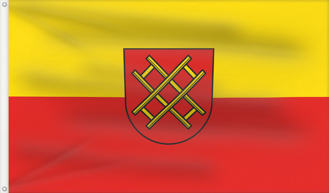 Flag, with two metal eyelets and reinforced hoist: Berg (Württembergisches Allgäu Oberschwaben)