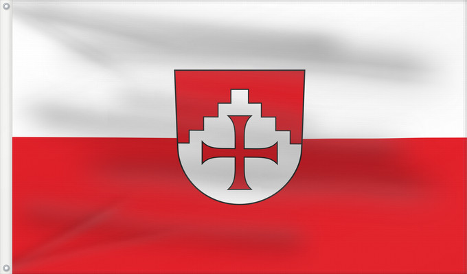 Flag, with two metal eyelets and reinforced hoist: Horgenzell (Württembergisches Allgäu Oberschwaben)