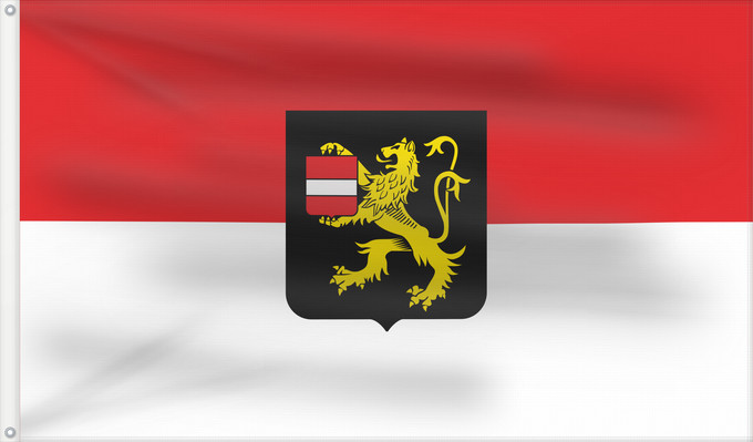 Flag, with two metal eyelets and reinforced hoist: Hohentengen (Württembergisches Allgäu Oberschwaben)