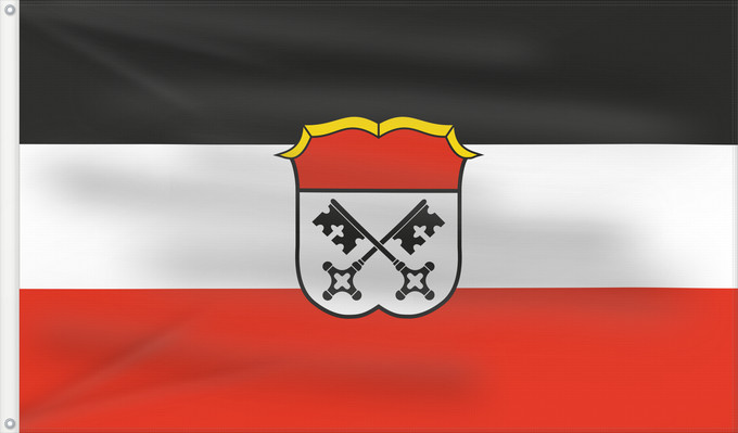 Bandera, con dos ojales metálicos y lado del asta reforzado: Tyrlaching (Inn-Salzach)