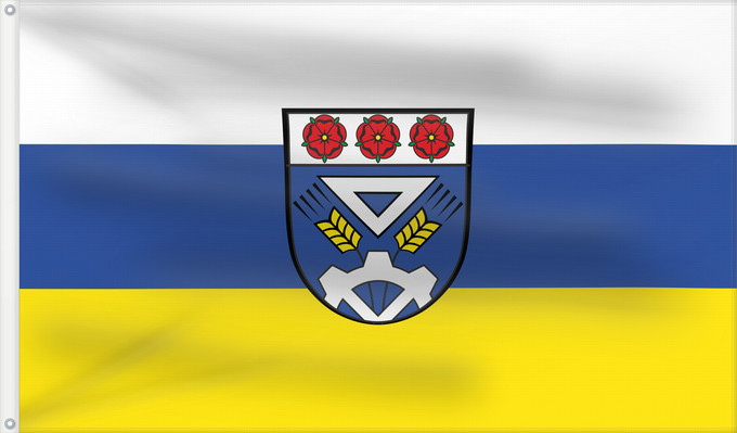 Drapeau, avec deux œillets métalliques et guindant renforcé : Winhöring (Inn-Salzach)