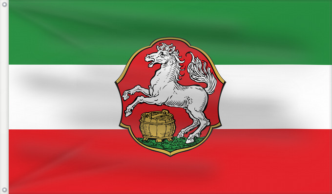Drapeau, avec deux œillets métalliques et guindant renforcé : Freilassing, St (Berchtesgadener Land)