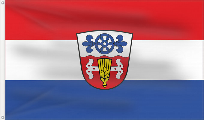 Bandera, con dos ojales metálicos y lado del asta reforzado: Saaldorf-Surheim (Berchtesgadener Land)