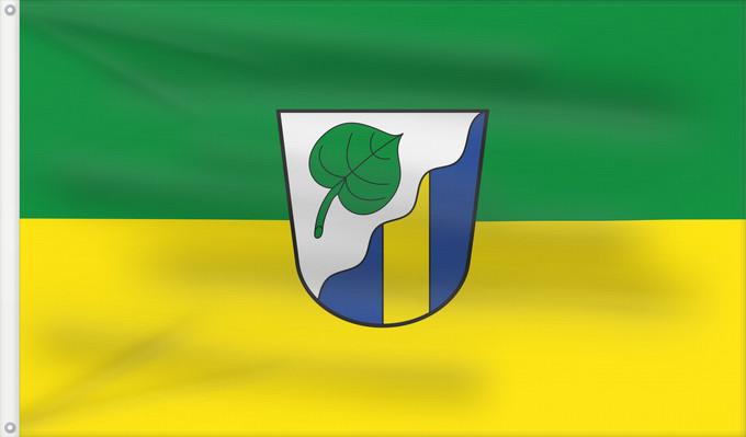 Bandera, con dos ojales metálicos y lado del asta reforzado: Vaterstetten (Ebersberger Grünes Land)