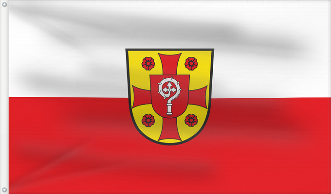 Bandera, con dos ojales metálicos y lado del asta reforzado: Adelschlag (Naturpark Altmühltal)