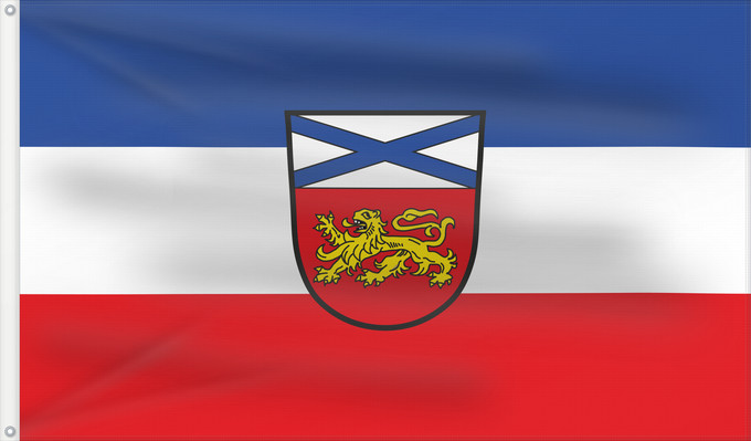 Bandera, con dos ojales metálicos y lado del asta reforzado: Eitensheim (Naturpark Altmühltal)